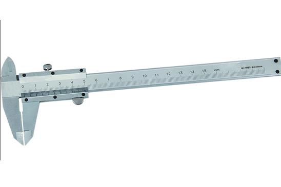 Vernier Caliper 0-hli 150/6 cov hlau plaub-muaj nuj nqi